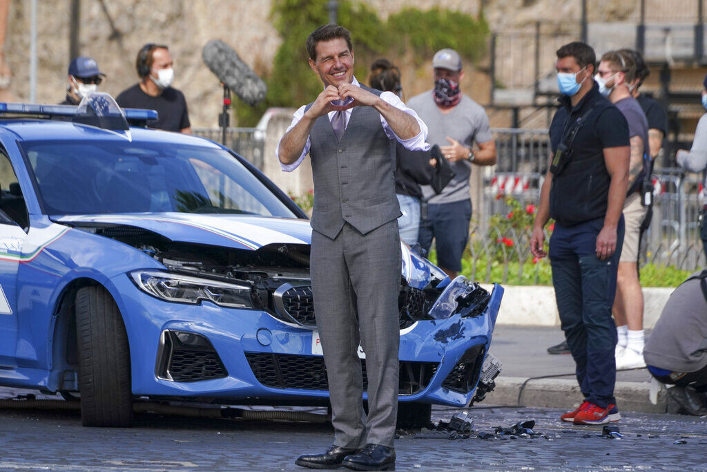 APTOPIX Italy Mission Impossible 7